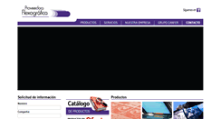 Desktop Screenshot of flexografica.com